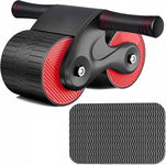 Koło brzuszne Ab Roller Wheel, podwójne runda, stabilne, automatyczne ćwicz
