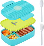 Look Back Lunch Box 880ml pudełko na posiłek niebieski bez BPA