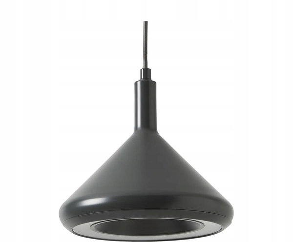 Lampa wisząca Westwing 1 -punkty światła E27 ciemny szary kolor