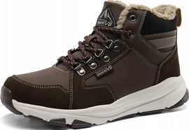 Męskie buty zimowe NORTIV 8, śniegowce z ciepłą podszewką