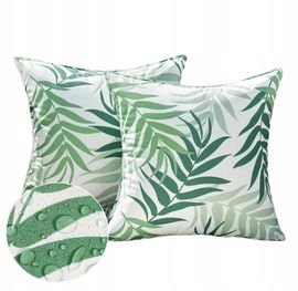 MIULEE ZESTAW 2 WODOODPORNYCH POSZEWEK 50 x 50 cm