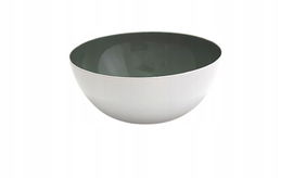 Metalowa miseczka na przekąski - szara 10 cm