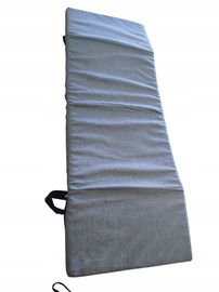 Poduszka ogrodowa na krzesło leżak odcienie szarości, zielonego 36 x 96cm