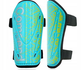 Ochraniacze na goleń COMEEND r. L odcienie niebieskiego