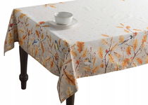 Obrus dekoracyjny 160 cmx220 cm 100% bawełna Liście Dębu Maison d' Hermine