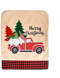 Pokrowiec dekoracyjny POKROWIEC ŚWIĄECZNY na krzesło BOŻE NARODZENIE MIX