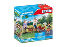 PLAYMOBIL City Life 70990. Dziadkowie z wnuczkiem Zabawka Figurka