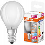 OSRAM Żarówka LED E14 P45 4,8W 470lm 4000K Neutralna Filament Ściemnialna
