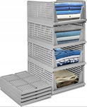 Organizer na ubrania organizacyjna do szafy szuflada 43,5x31,5x18,5cm 4szt.