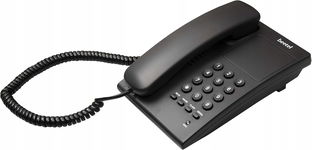 Telefon stacjonarny z regulowanym dzwonkiem,