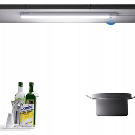 TOPPLEE 41 cm Ściemniana Listwa LED Podszafkowa Czujnikiem 500 Lumen 6000 K