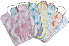 Śliniak Bubabu Dumbo żakard bawełniany wielokolorowy 6 szt. 31x38cm