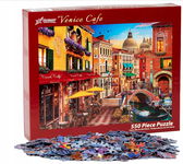 Puzzle Vermont - Venice Cafe, 550 elementów