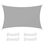 SONGMICS Żagiel przeciwsłoneczny 3 x 5 m, wodoodporny, słup wody 665 mm