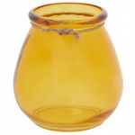 Świecznik na tealighty Szklany świecznik na podgrzewacze Tealight 10 cm