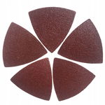 XXGO 3-1/8" (80 mm) Papier ścierny trójkątny na rzep, 60 sztuk gradacja 240