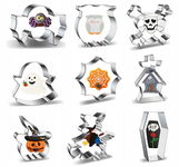 Zestaw 9foremek do ciasteczek Halloween