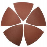 XXGO 60 arkuszy trójkątny papier ścierny ziarnistość 240, 3,5" 8mm