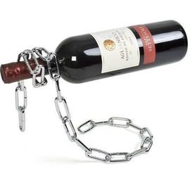 ŁAŃCUCHOWY STOJAK NA BUTELKĘ WINO WÓDKĘ - ŁAŃCUCH