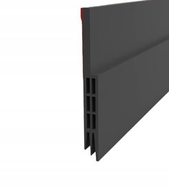 Uszczelka 2 mm x 5 cm x 100 cm czarna 2 sztuki