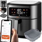 Frytkownica beztłuszczowa AIRFRYER 8L WIFI 10 PROGRAMÓW 1800W 8 l MEMFLOW