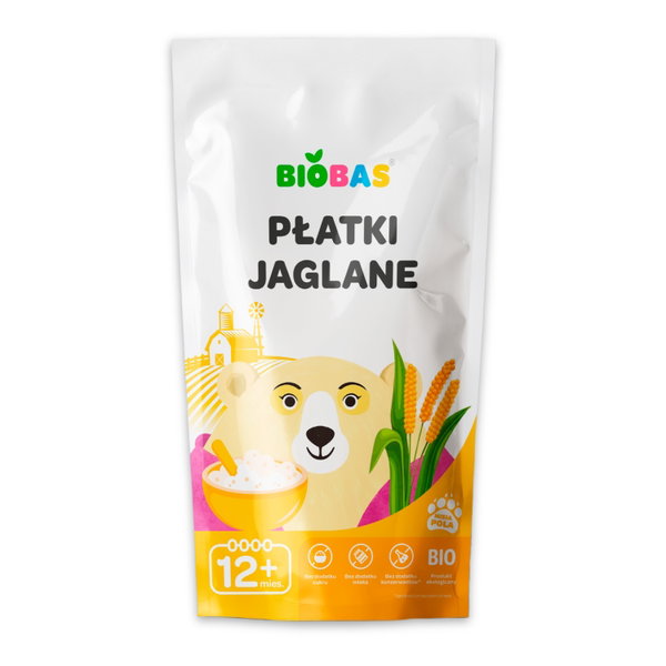 Płatki Jaglane 220g / BioBas