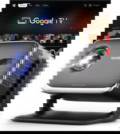 SMART PROJEKTOR RZUTNIK AURZEN BOOM MINI 4W1 Z GOOGLE TV P1012