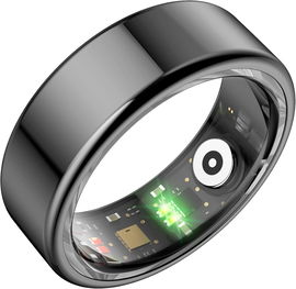 SMART RING FITNESS TRACKER UNISEX IP68 KROKOMIERZ PULSOMETR 11 IOS ANDROID B106