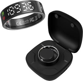 FINDTIME SMART RING Z WYŚWIETLACZEM PULSOMETR ANDROID IOS B1078