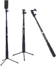 SELFIESTICK DRĄŻEK TELESKOPOWY KIJEK TELEFON + KAMERA B1096