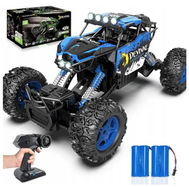 SAMOCHÓD ZDALNIE STEROWANY RC 4WD 20KM/H PODNOSZONY ZABAWKA LED 2.4GHz
