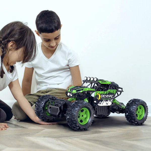 SAMOCHÓD ZDALNIE STEROWANY RC 4WD 20KM/H PODNOSZONY ZABAWKA LED 2.4GHz
