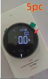 Elektroniczna miarka cyfrowa LCD do pomiaru odległości, 5 szt.