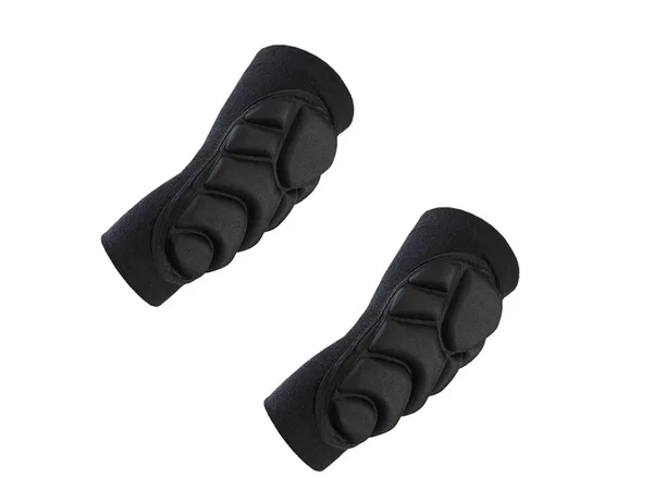 Czarne ochraniacze i stabilizator łokcia XL
