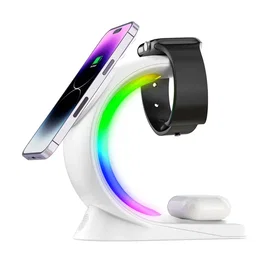 Magnetyczna stacja ładowania 4 w 1 do iPhone, Watch i AirPods Pro