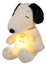 INTERAKTYWNY PIESEK SNOOPY ODDYCHAJĄCY SZUMIĄCY USYPIACZ PLUSZAK SNUPI 2w1