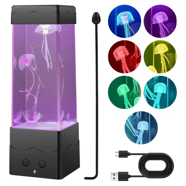 Lampa LED Meduza 7 Kolorów
