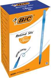 BIC Round Stic Classic długopisy niebieskie 60 szt. - nowe