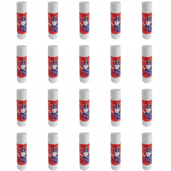 Klej MAGIC w Sztyfcie 20 g Kamben 20 sztuk - Idealny do szkoły
