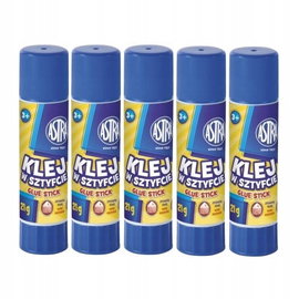 Astra Klej w sztyfcie 21g - zestaw 5 sztuk