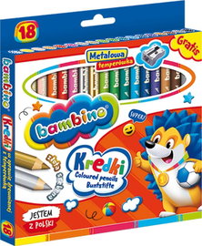 KREDKI BAMBINO 18KOL. W DREWNIE MAJEWSKI - Nowe