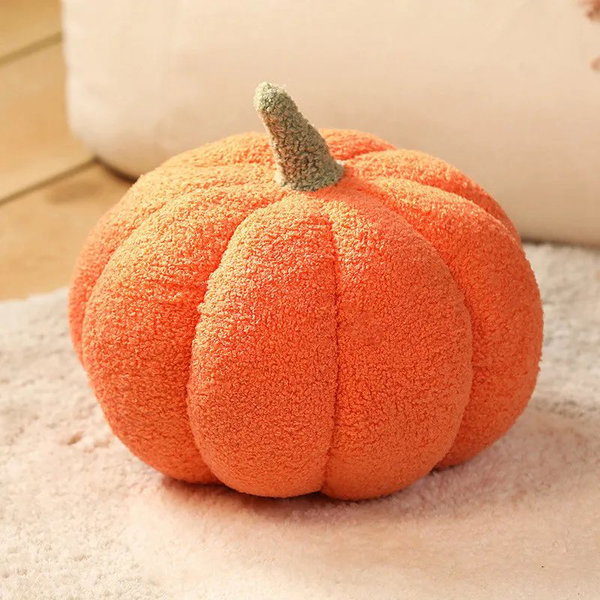 Pluszowa poduszka pomarańczowa, 15 cm