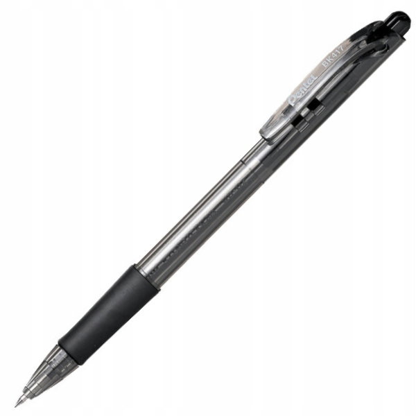 Długopis automatyczny Pentel BK-417 czarny 10 sztuk