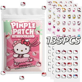 135 szt. Niewidoczne hydrokoloidowe plastry na wypryski Sanrio Hello Kitty