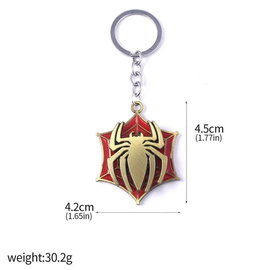 Brelok maska Spider-Man dla fanów anime i cosplayu unisex