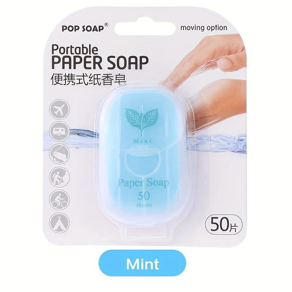 Płytka mydła podróżne z zapachem Mint