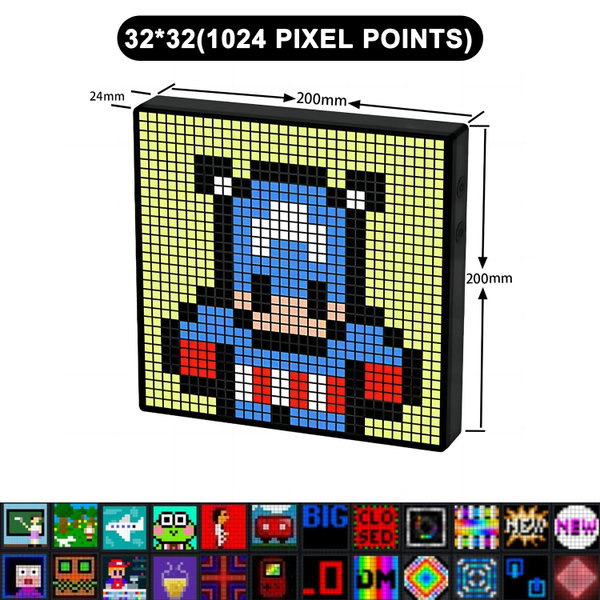 Wyświetlacz pikselowy LED USB Plug