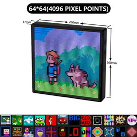 Wyświetlacz pikselowy LED USB Plug 64×64
