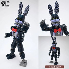 Figurka wojownika fantasy nightmare bonnie 2, kolor: nightmare bonnie 2