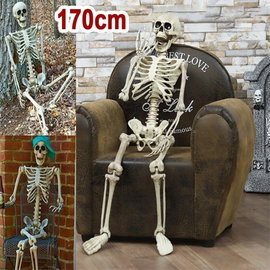 Rzeźba czaszki dekoracyjnej na Halloween